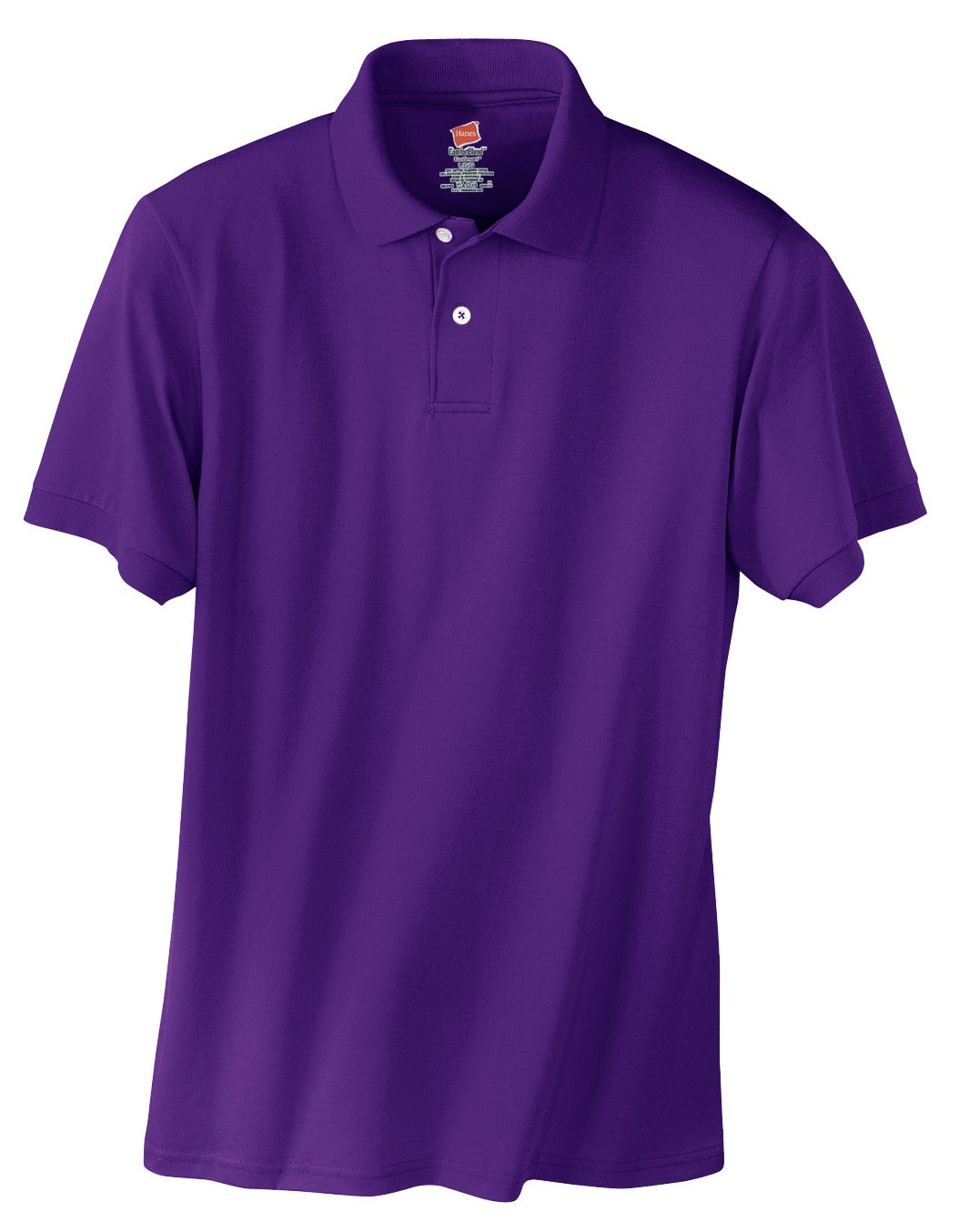 Hanes EcoSmart - 5.2-Ounce Jersey Knit Sport Shirt. 054X