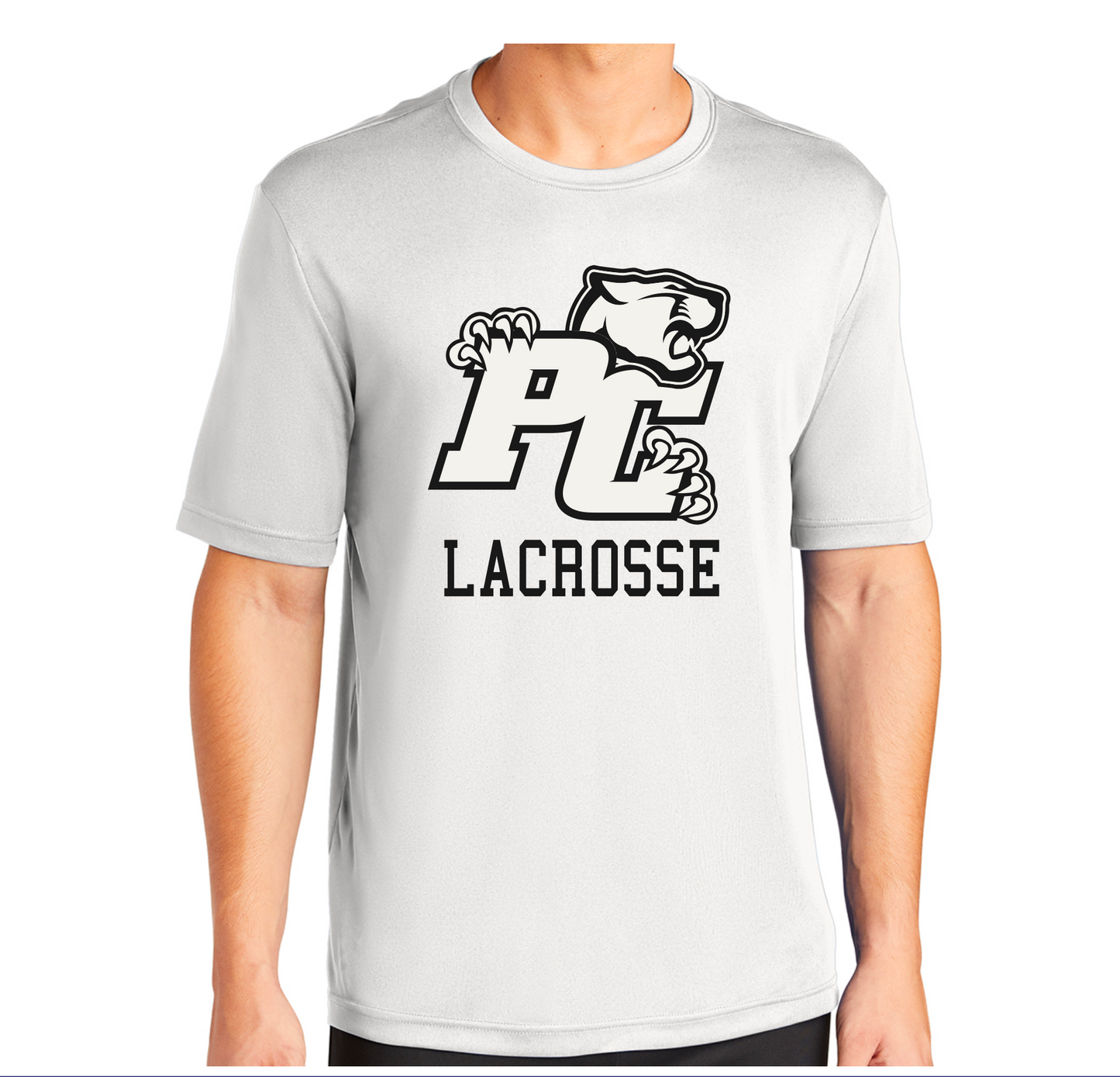 Pine Crest Lacrosse Shooting Shirt - Silver