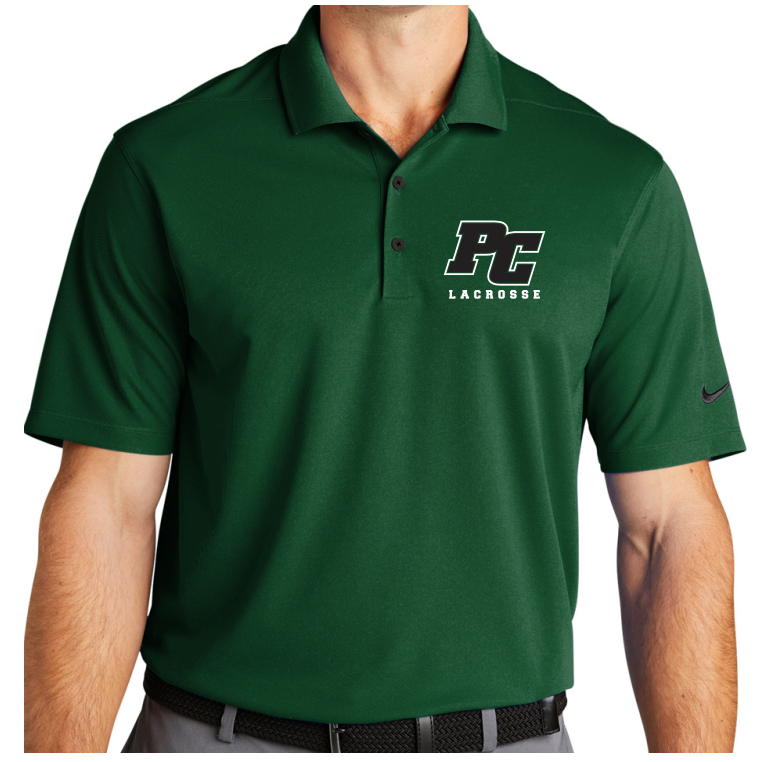 Pine Crest Lacrosse Polo - White