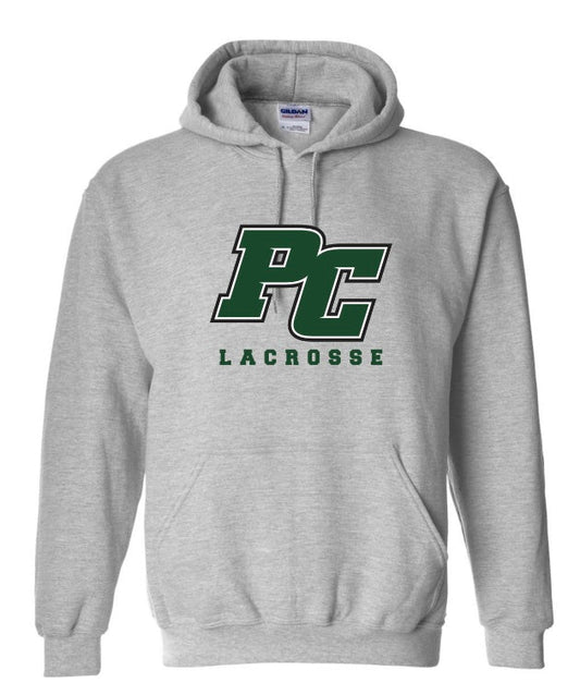 Pine Crest Lacrosse Hoodie A - Sport Grey