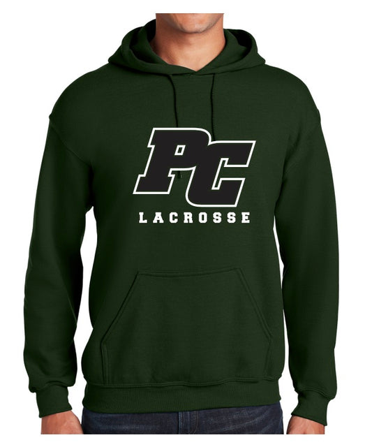Pine Crest Lacrosse Hoodie A - Forest Green
