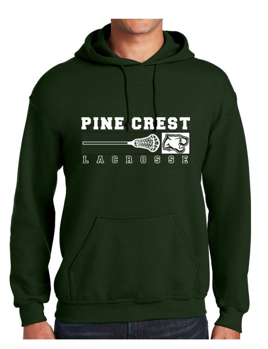 Pine Crest Lacrosse Hoodie B - Forest Green